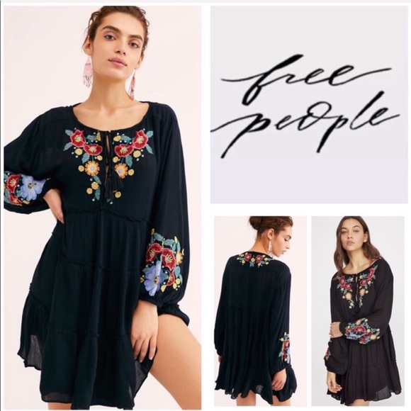 NWT Free people / Spell On Your Embroidered Dress - Picture 2 of 10